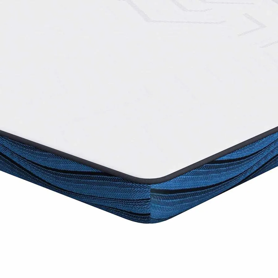 Surmatelas Blanc 90 x 200 cm Tissu jacquard - 2