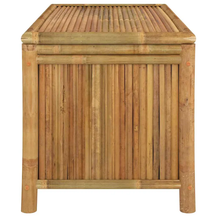 Garden Storage Box 110x52x55 cm Bamboo - 4