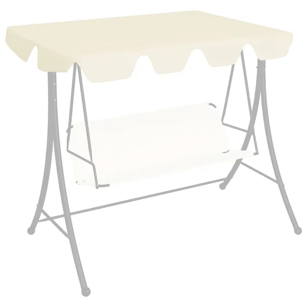Swing Replacement Canopy Cream 150/130x105/70 cm
