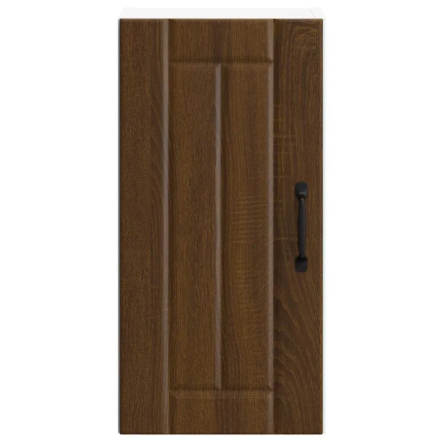 Armoire murale de cuisine Lucca chêne marron bois ingénierie - 4