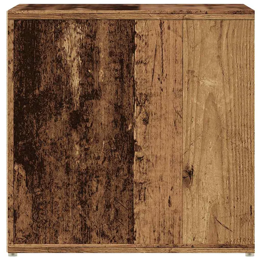 Tiroir boîte vieux bois 40,5x40x40 cm bois d'ingénierie - 5