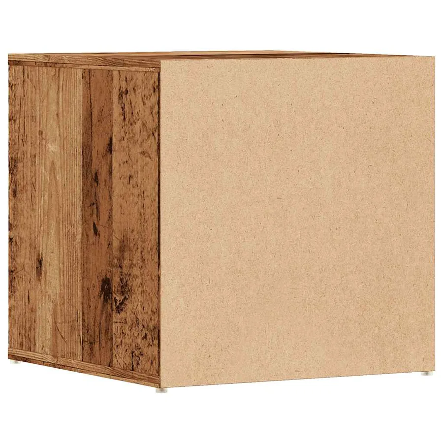 Tiroir boîte vieux bois 40,5x40x40 cm bois d'ingénierie - 6