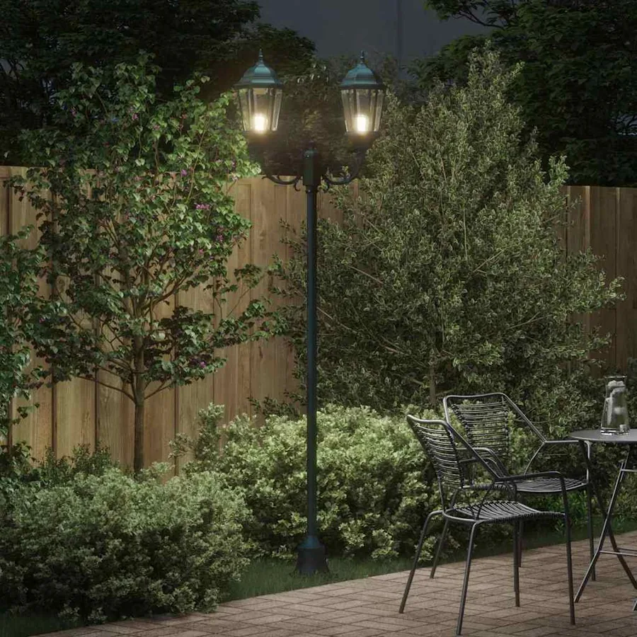 Lumière de jardin Vert vintage brossé 68 x 20 x 235 cm - 3