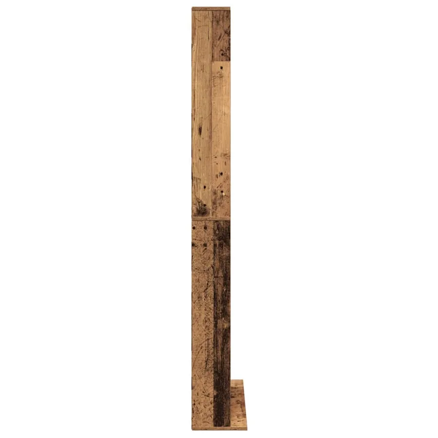 Meuble CD Bois ancien 101 x 23 x 177,5 cm Bois d'ingénierie - 7