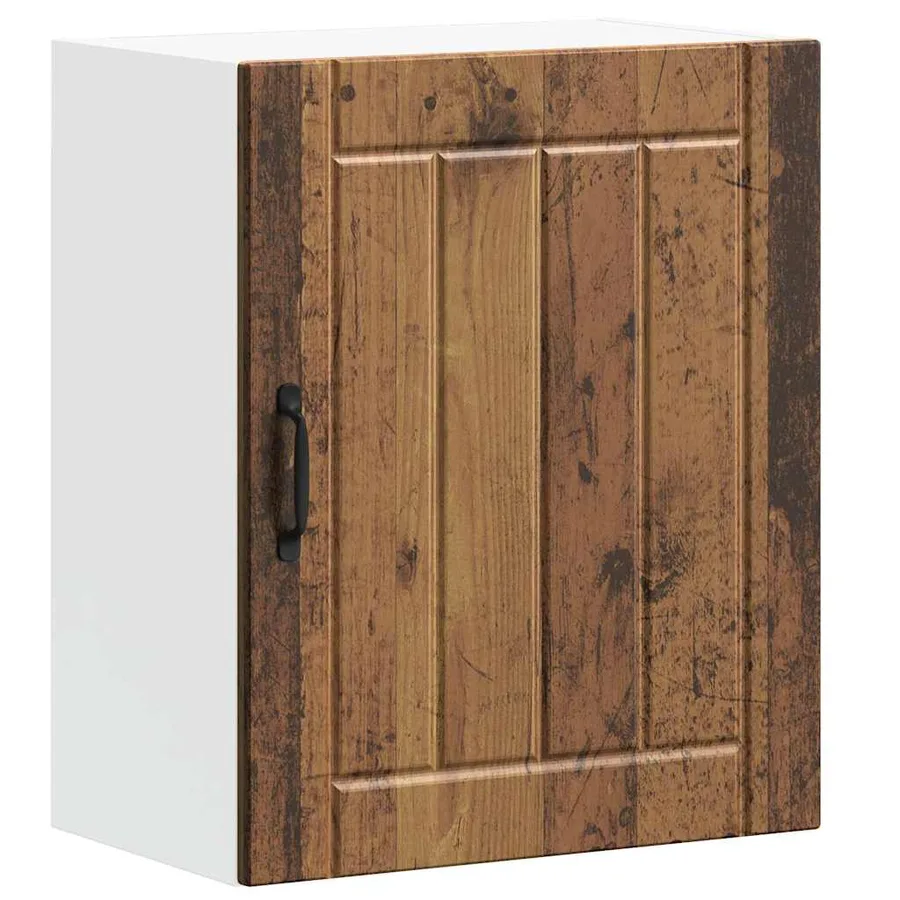 Armoires murales de cuisine 2 pcs Lucca Bois d'ingénierie vieilli - 5