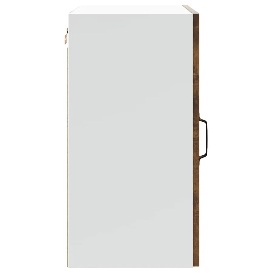 Armoire murale de cuisine Lucca chêne fumé bois ingénierie - 7