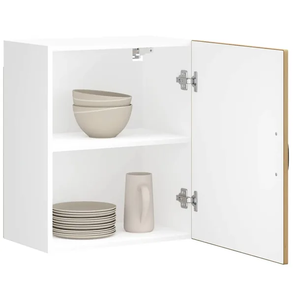 Armoires murales de cuisine 2 pcs Lucca en bois d'ingénierie chêne artisanal