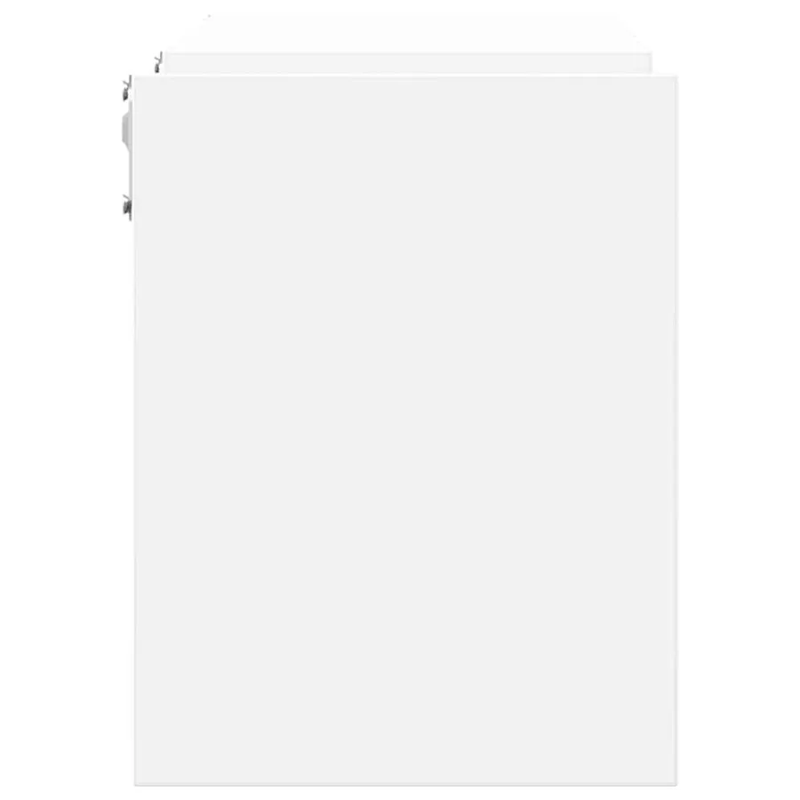 Étagères murales 2 pcs blanc 100x15x20 cm bois d'ingénierie - 6