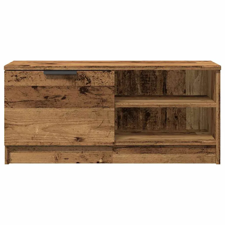 Meubles TV 2 pcs vieux bois 80x35x36,5 cm bois d'ingénierie - 6