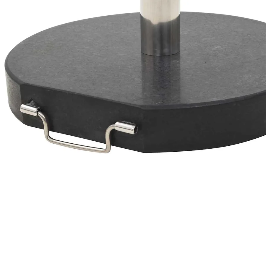 Parasol Base Granite 28.5 kg Round Black - 6