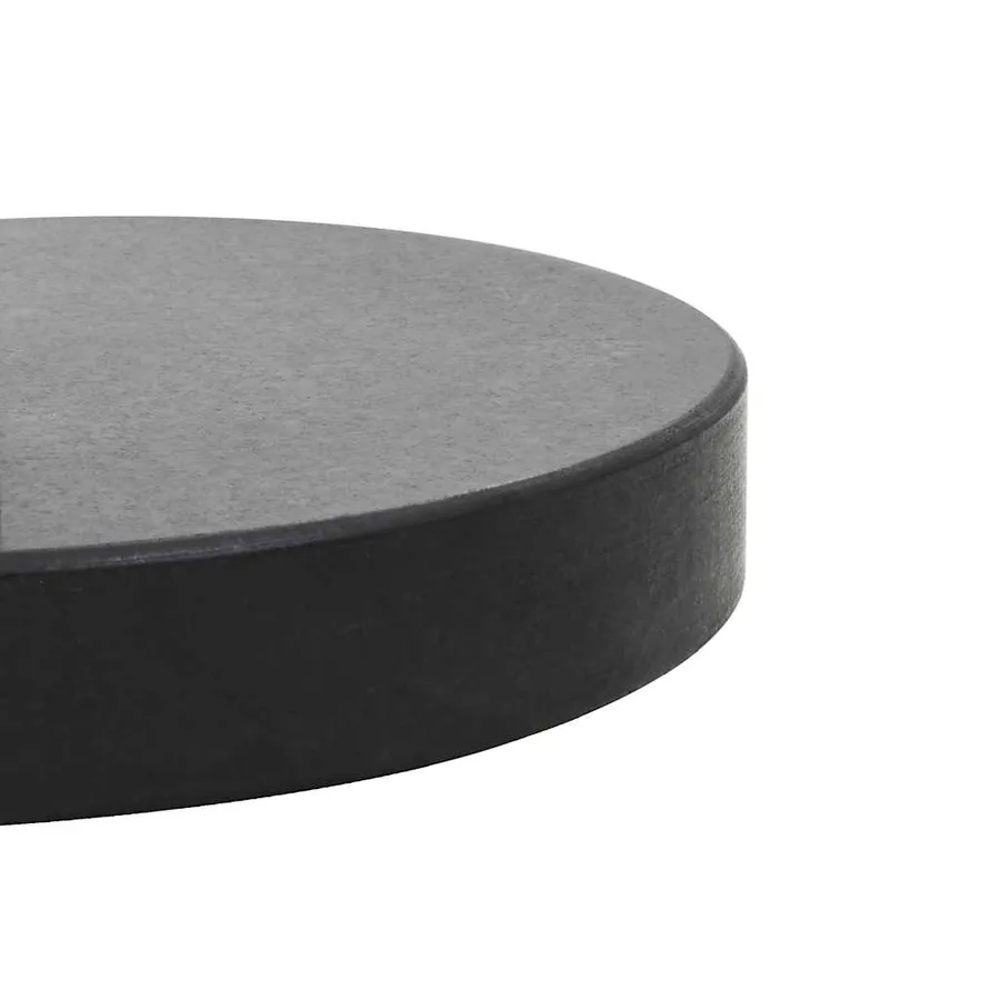 Parasol Base Granite 28.5 kg Round Black - 7