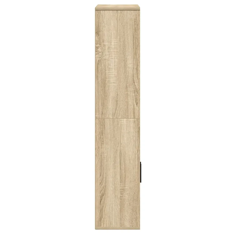Bibliothèque chêne sonoma 60x24x120 cm bois d'ingénierie - 5