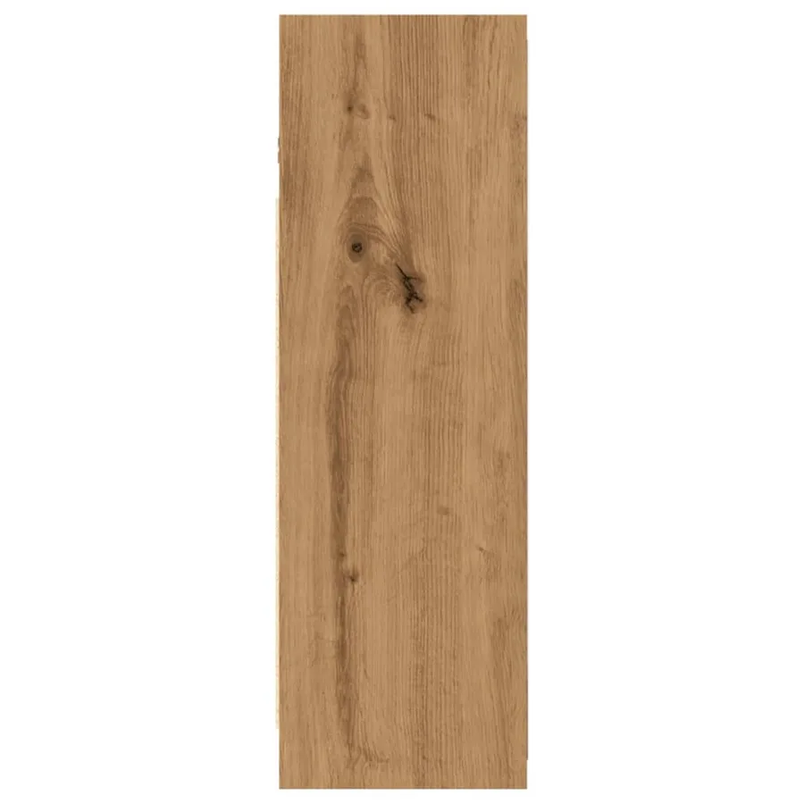 Armoire à miroir salle de bain chêne artisanal 62,5x20,5x64 cm - 6