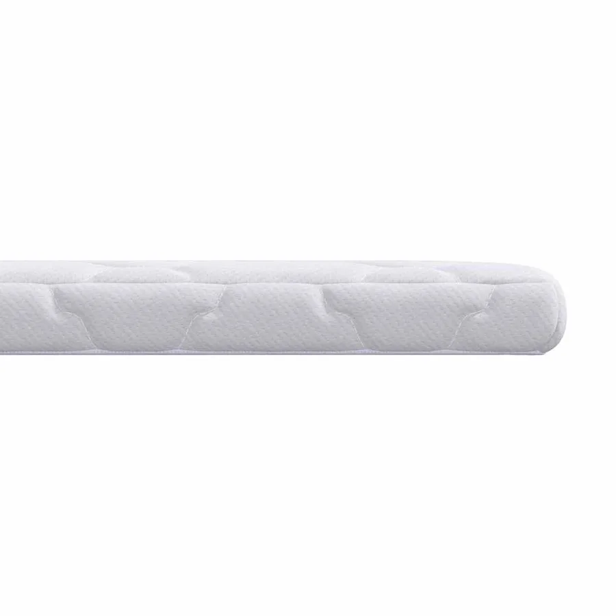 Surmatelas en Coco Blanc 90 x 200 cm Tissu jacquard - 6