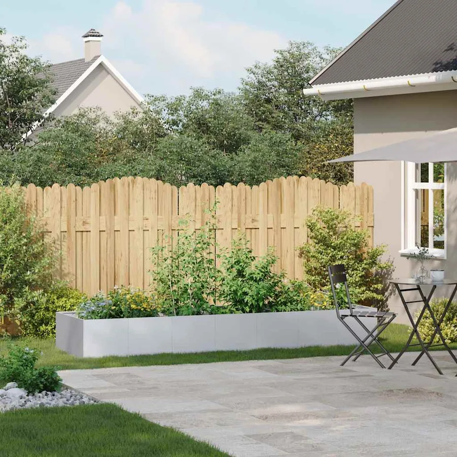 Jardinière 280x80x40 cm acier galvanisé - 3