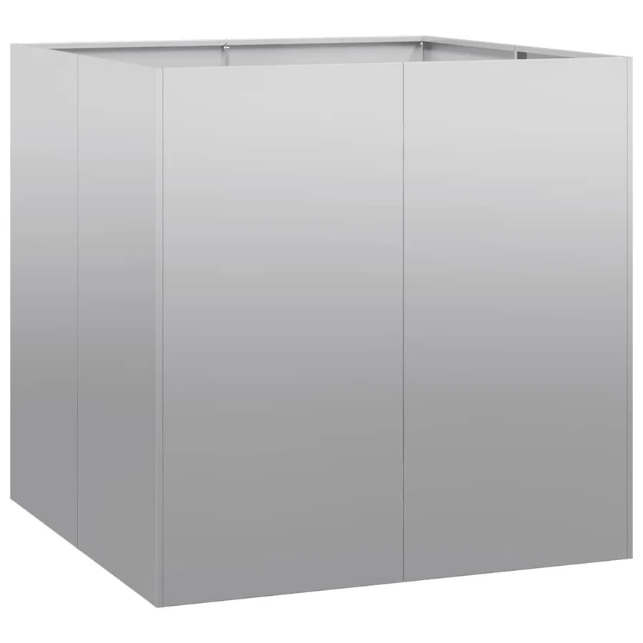Jardinière 80x80x80 cm acier galvanisé - 2