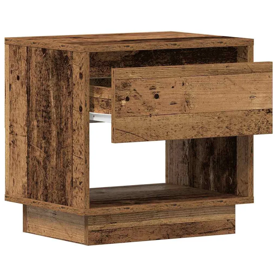 Table de nuit Bois ancien 45 x 34 x 44 cm Bois d'ingénierie - 5