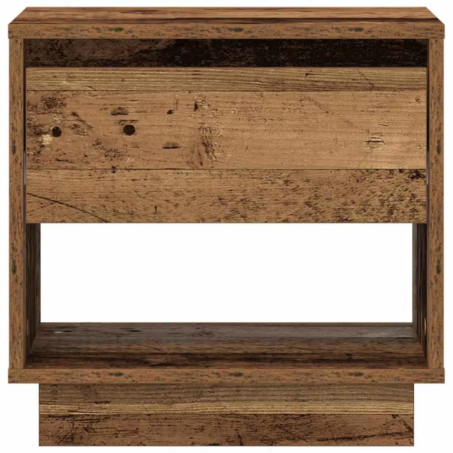 Table de nuit Bois ancien 45 x 34 x 44 cm Bois d'ingénierie - 6