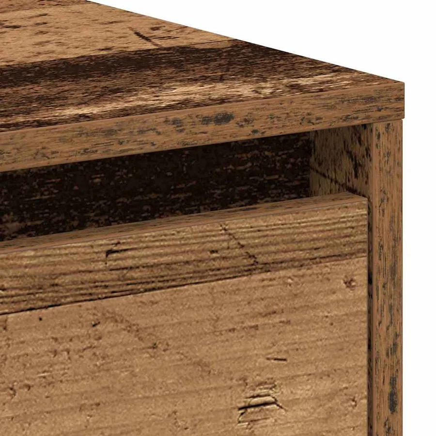 Table de nuit Bois ancien 45 x 34 x 44 cm Bois d'ingénierie - 9