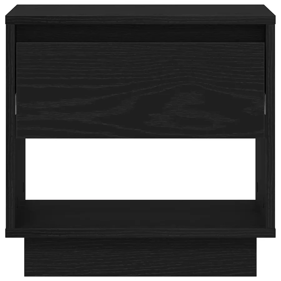 Table de nuit avec tiroir 2 pcs Chêne noir 45 x 34 x 44 cm - 7