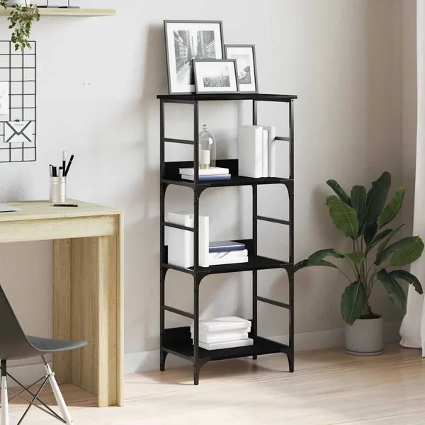 Étagère Chêne noir 50 x 33 x 117,5 cm Bois d'ingénierie