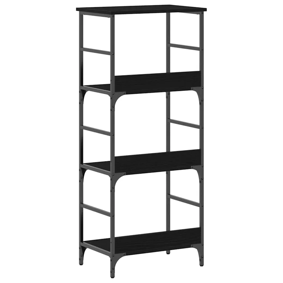 Étagère Chêne noir 50 x 33 x 117,5 cm Bois d'ingénierie - 7