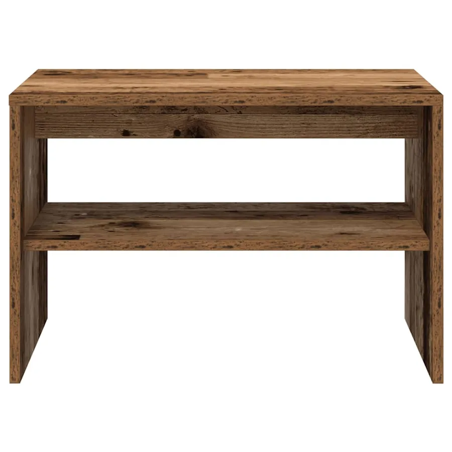 Meuble TV vieux bois 60x40x40 cm bois d'ingénierie - 5