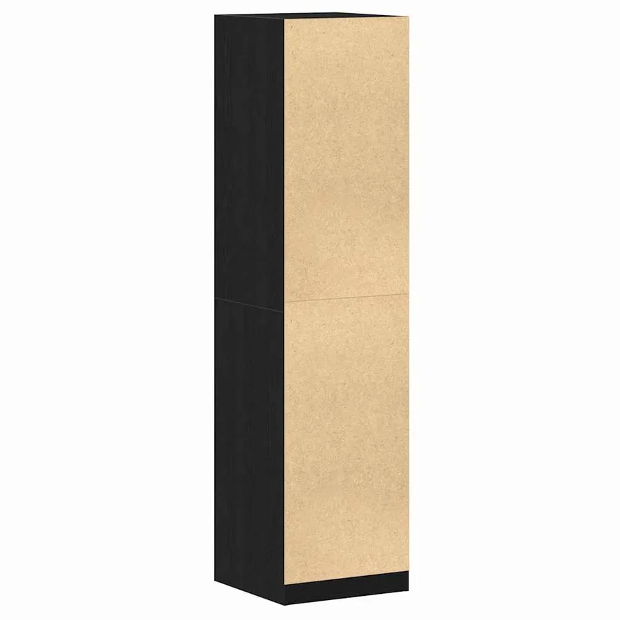Armoire Chêne noir 50 x 50 x 200 cm Bois d'ingénierie - 6