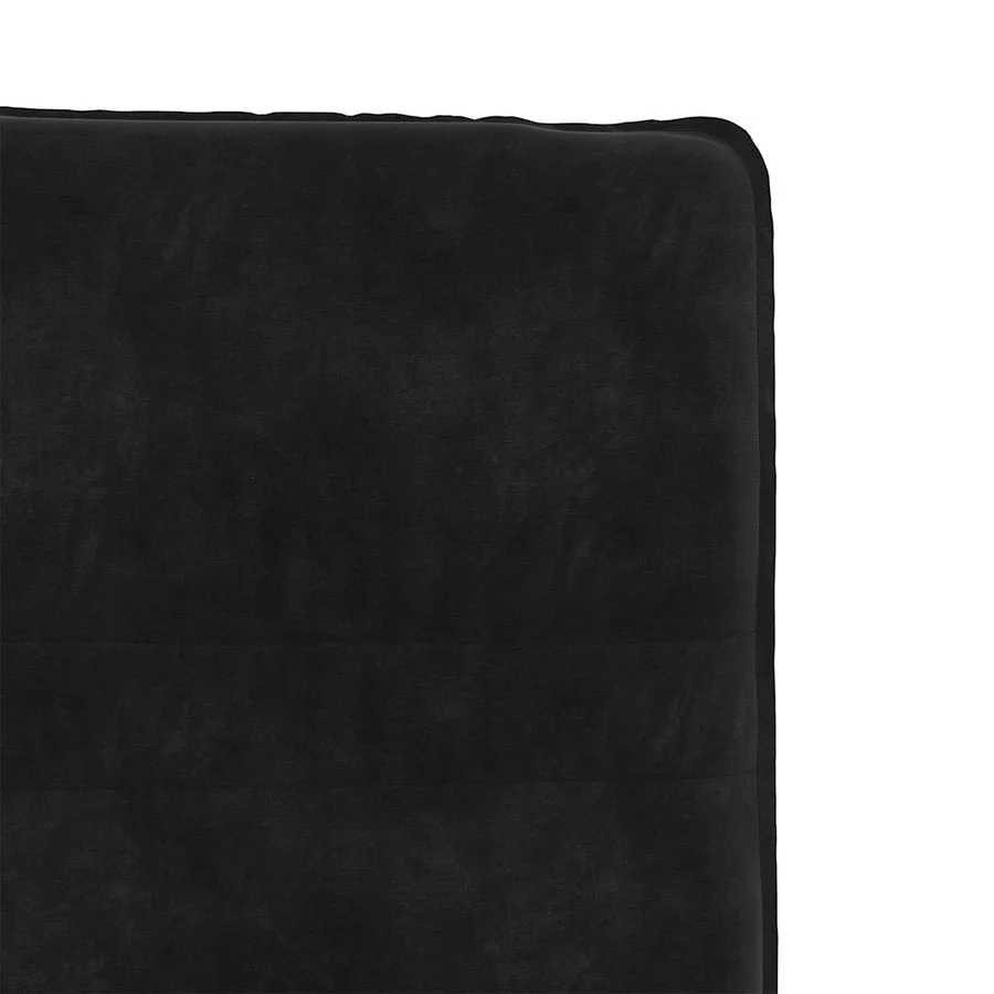 Chaises à manger lot de 2 Noir Velours - 7