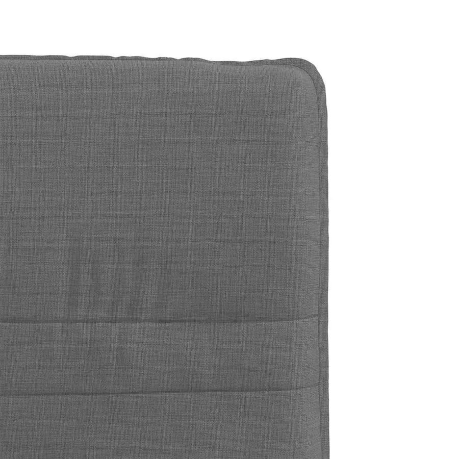 Chaises à manger lot de 6 gris foncé tissu - 7