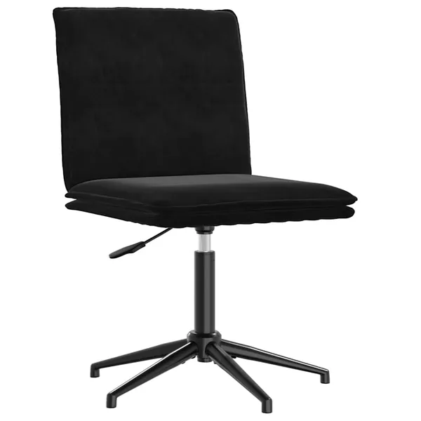 Chaise à manger Noir Velours