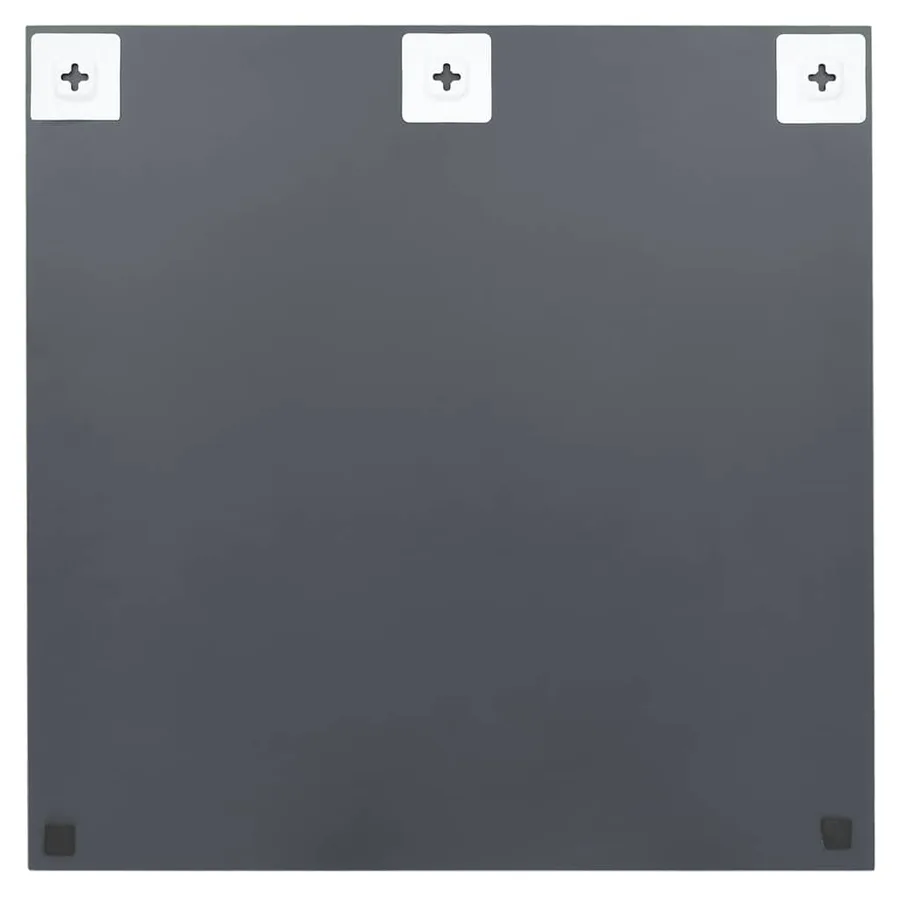 Miroir mural avec lampes LED Carré Verre - 5