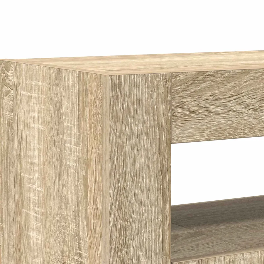 Buffet Chêne Sonoma 116 x 30 x 75 cm Bois d'ingénierie - 10