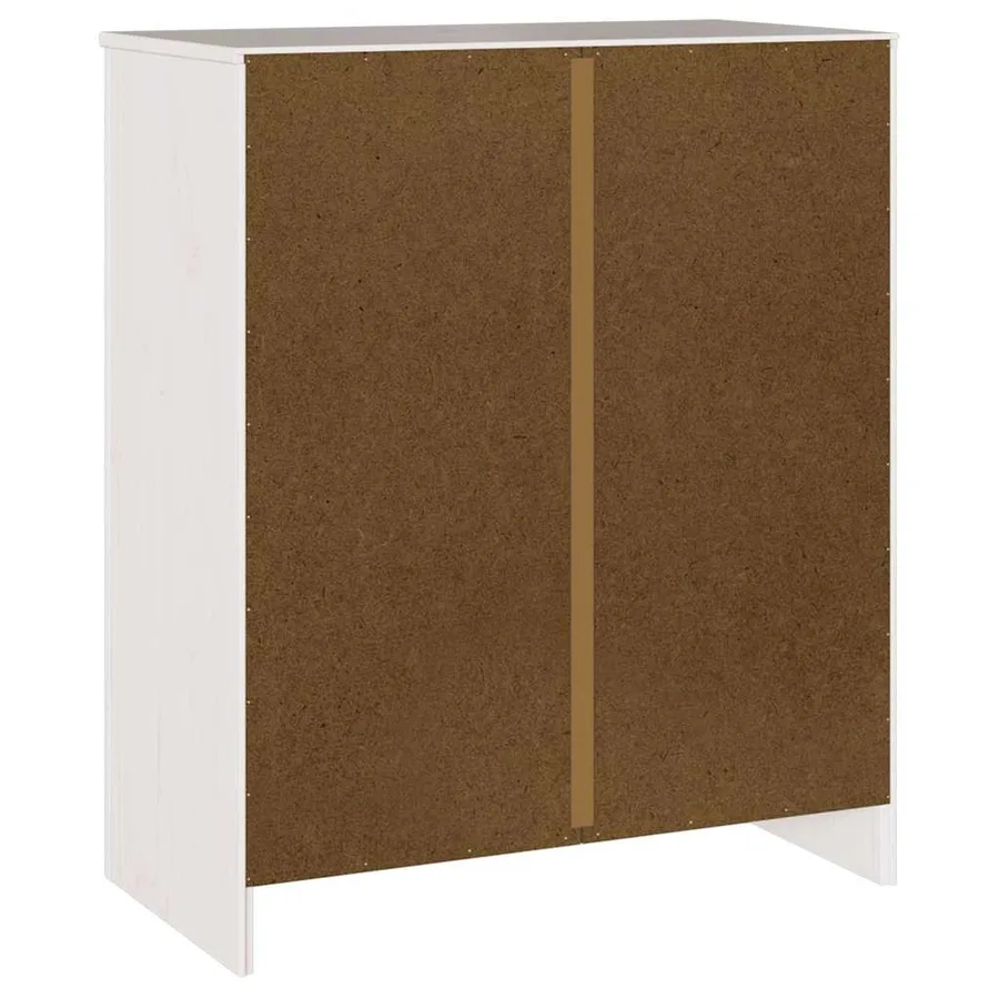 Commode Drammen Blanc 76,5 x 40 x 91 cm Bois de pin massif - 6