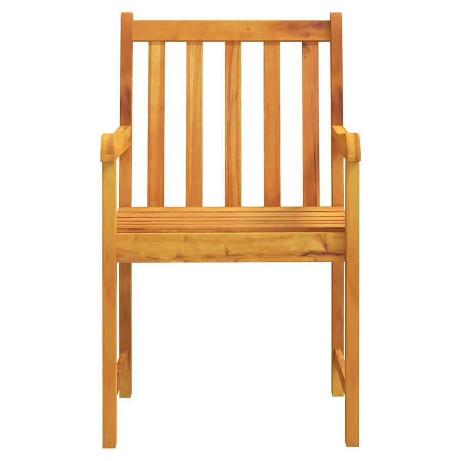 Ensemble de salle à manger pour jardin 3 pcs Marron - 9