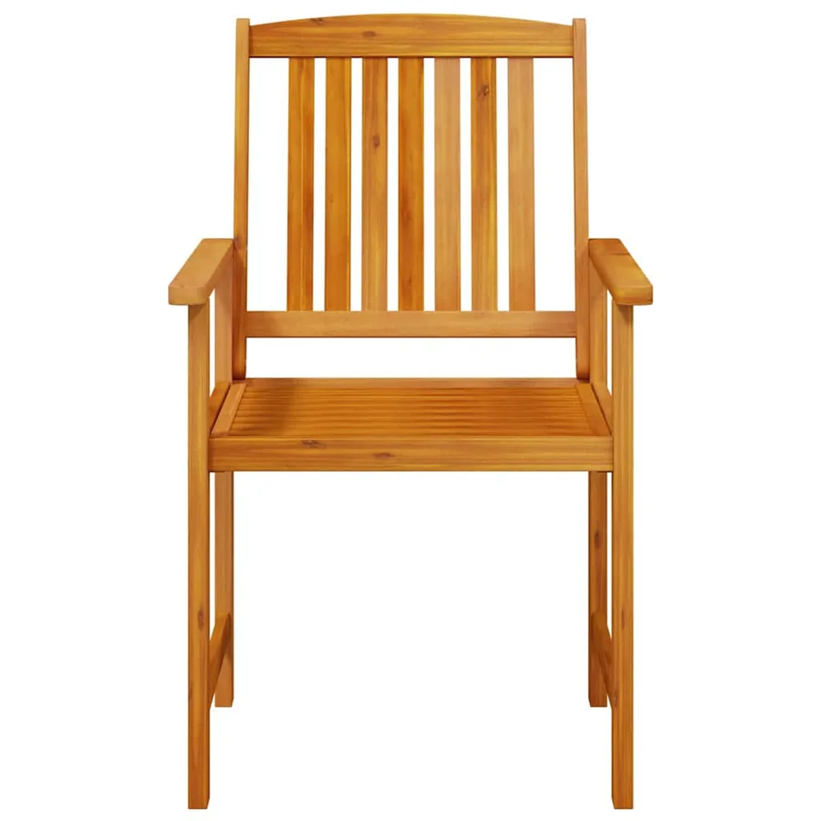 Ensemble de salle à manger pour jardin 5 pcs Marron - 9
