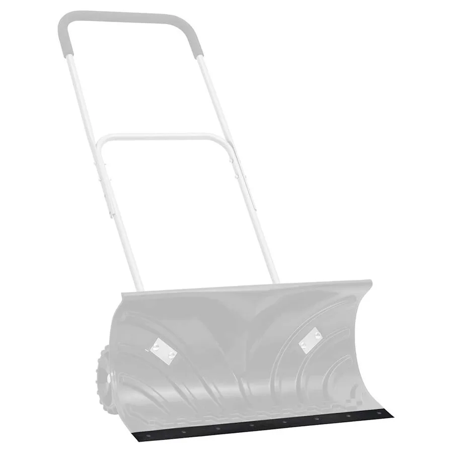 Bordure en caoutchouc de chasse-neige noir 180x8x1 cm - 6