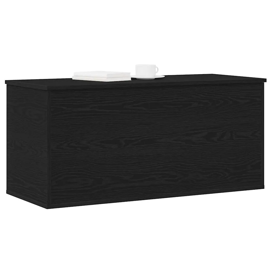 Boîte de Rangement avec stockage Chêne noir 100 x 42 x 46 cm - 3