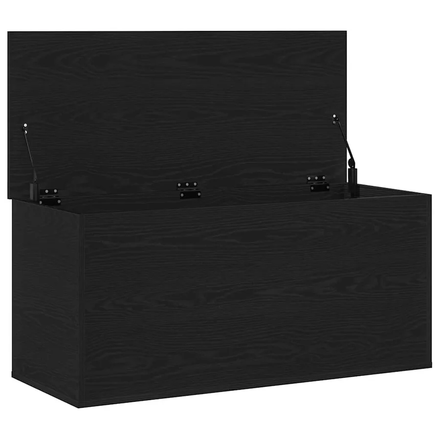Boîte de Rangement avec stockage Chêne noir 100 x 42 x 46 cm - 5