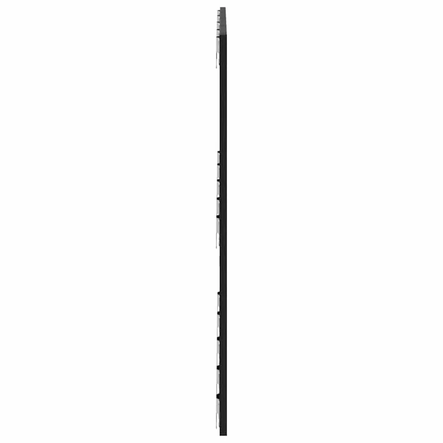 Tête de lit Chêne noir 160 x 1,5 x 80,5 cm Bois d'ingénierie - 5