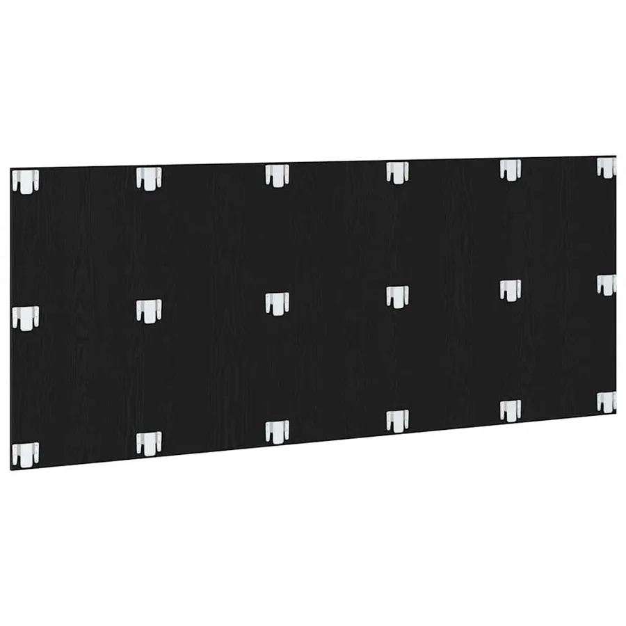 Tête de lit Chêne noir 160 x 1,5 x 80,5 cm Bois d'ingénierie - 6