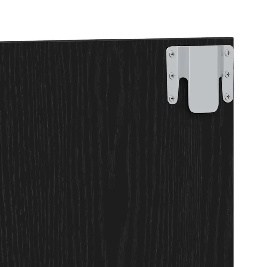 Tête de lit Chêne noir 160 x 1,5 x 80,5 cm Bois d'ingénierie - 7
