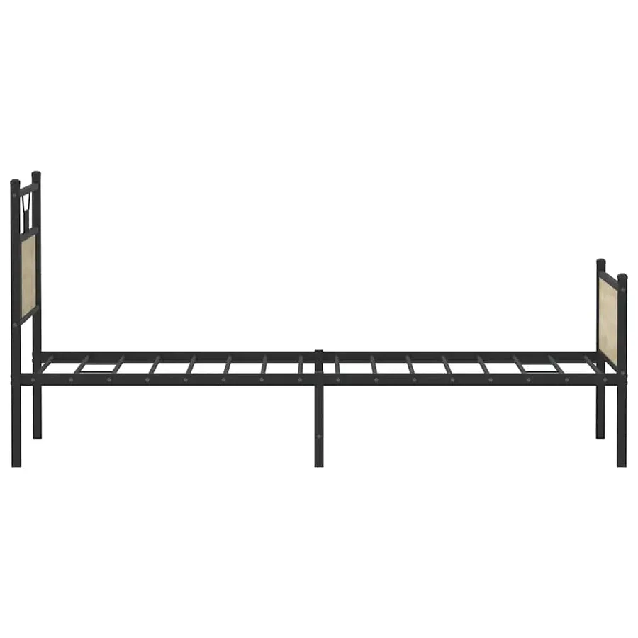 Cadre de lit sans matelas chêne sonoma 80x200 cm - 7
