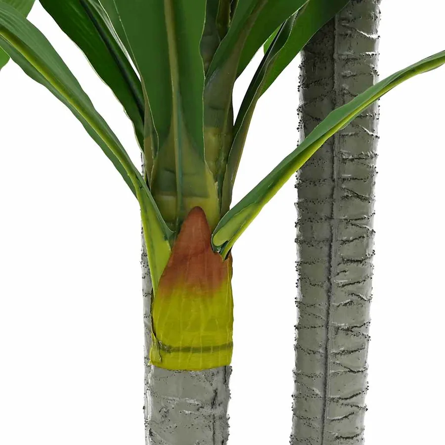 Arbre artificiel dracaena 36 feuilles 180 cm vert - 4