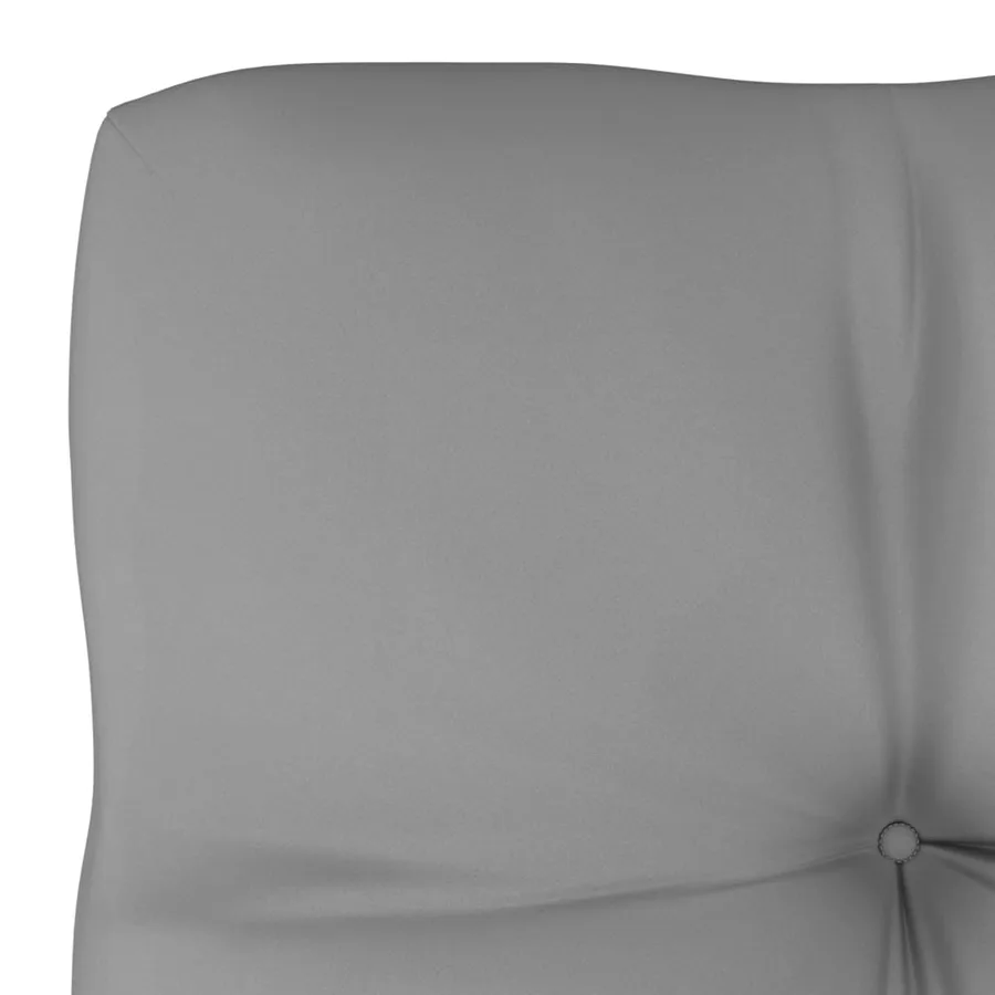 Pouf palette de jardin Bois de pin imprégné de blanc - 8
