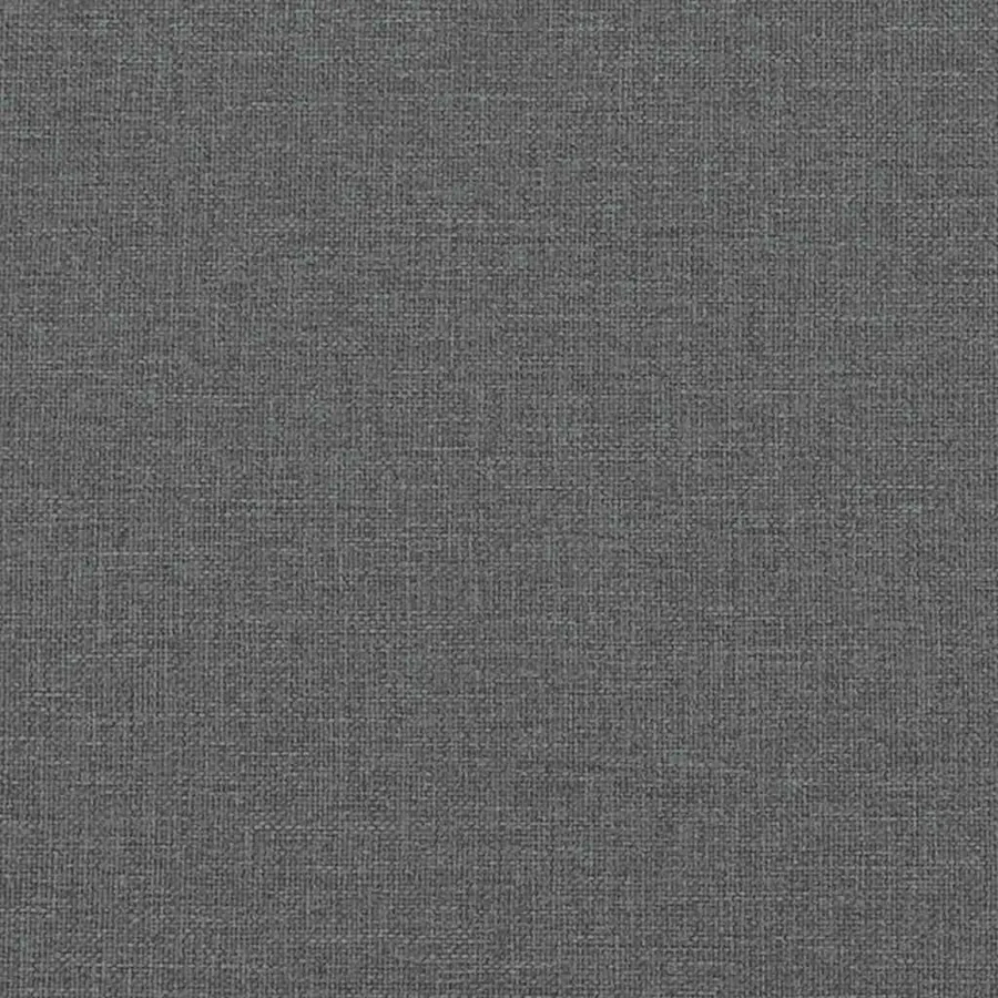 Chaises à manger lot de 6 gris foncé tissu - 8