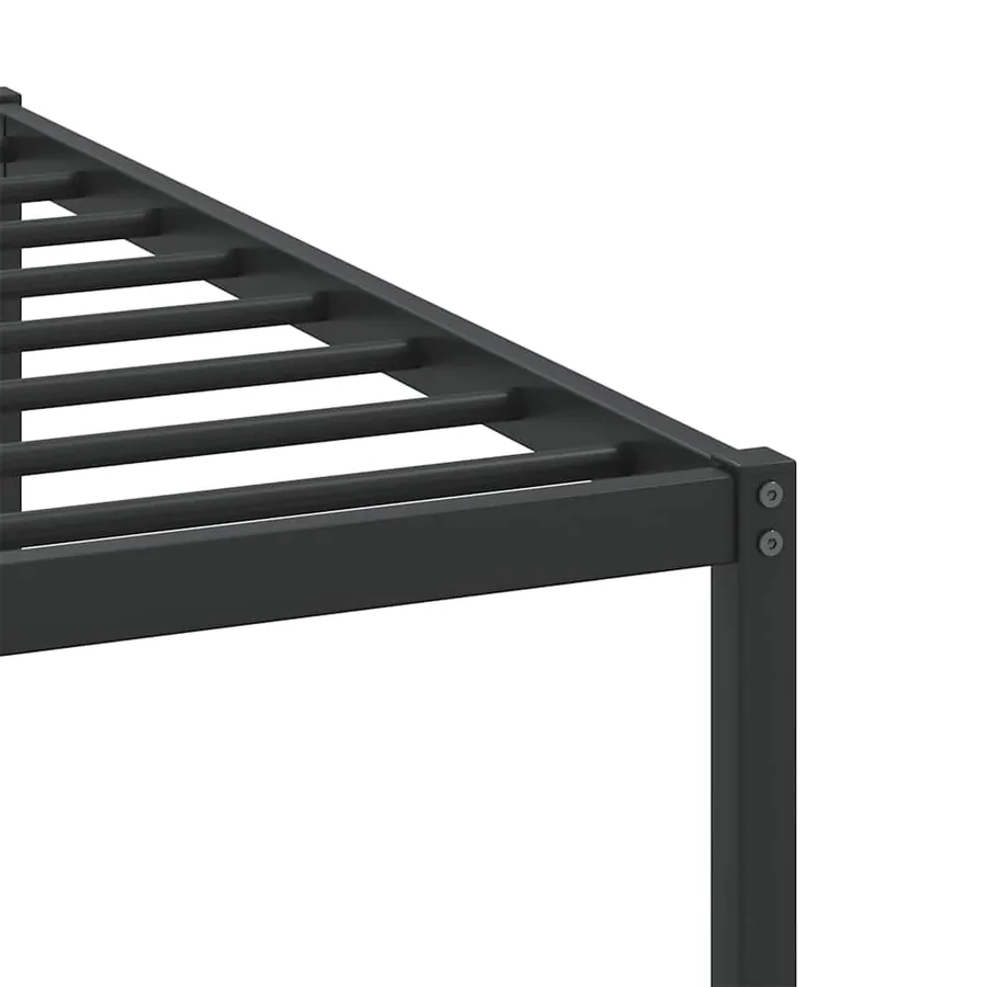 Cadre de lit sans matelas chêne fumé 183x203 cm bois ingénierie - 10