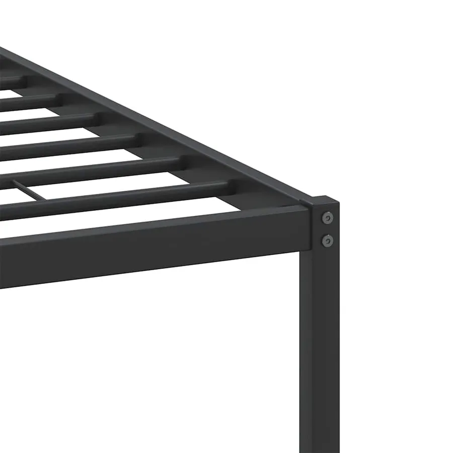 Cadre de lit sans matelas chêne sonoma 137x190 cm - 10
