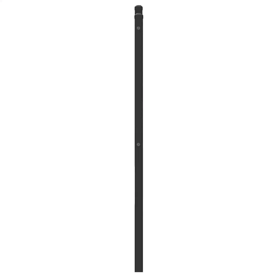 Tête de lit de remplacement chêne fumé 100 cm bois d'ingénierie et acier - 5