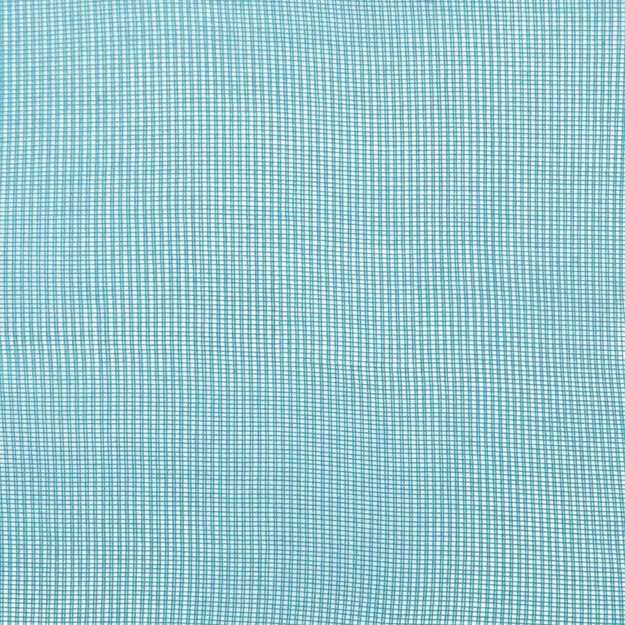 Rideaux en voile avec boucles 2 pcs turquoise 140x225 cm - 7